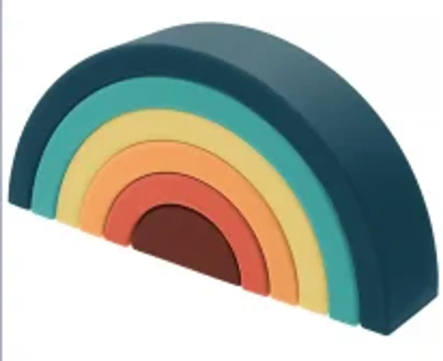 Silicone Building Blocks – Montessori Rainbow Soft Stacking Toy for Babies 8