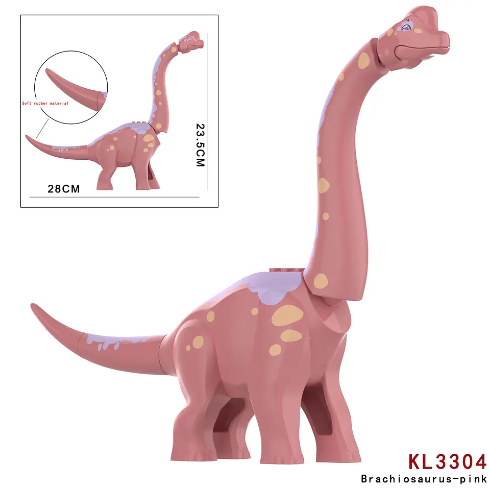Brutal Raptor Mini Building Blocks Jurassic Dinosaur Construction Toy for Kids 17