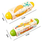 Wooden Animal Spin Puzzle Rotating Shape Matching Educational Toy for Kids - Thumbnail 14