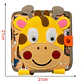 Felt Busy Book Montessori Giraffe Quiet Book for Fine Motor Skills - Thumbnail 16