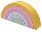 Silicone Building Blocks – Montessori Rainbow Soft Stacking Toy for Babies - Thumbnail 12