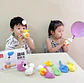 Breathing Exercise Toy Montessori 3-in-1 Blowing Ball & Whistle Sensory Toy - Thumbnail 13