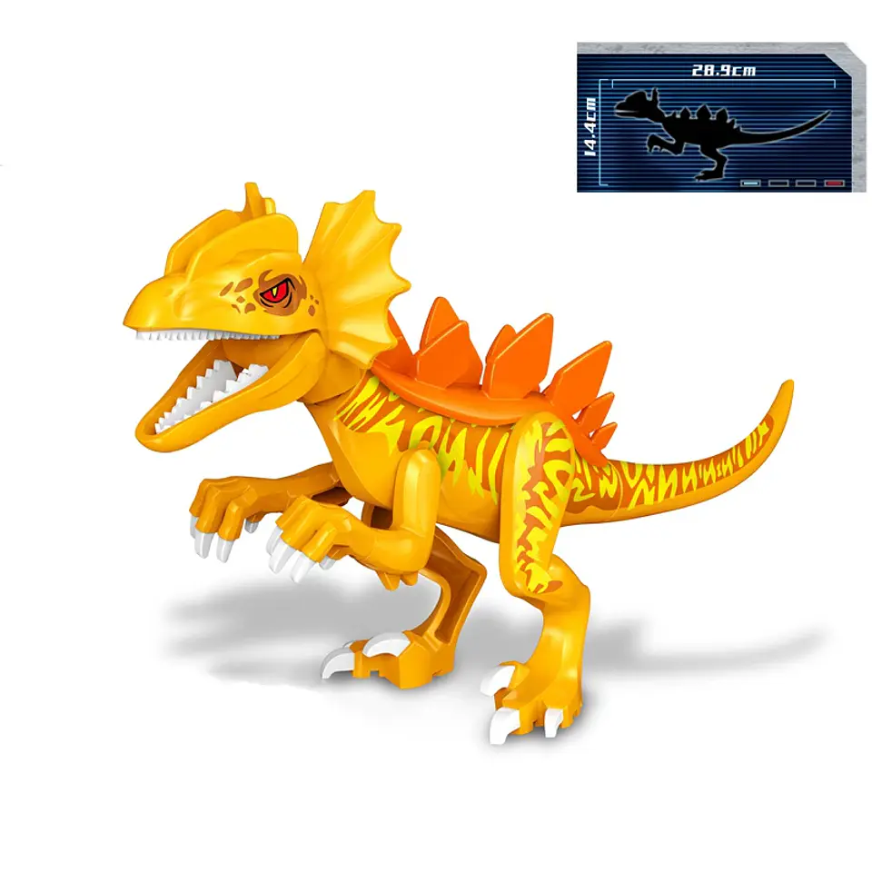 Brutal Raptor Mini Building Blocks Jurassic Dinosaur Construction Toy for Kids 22