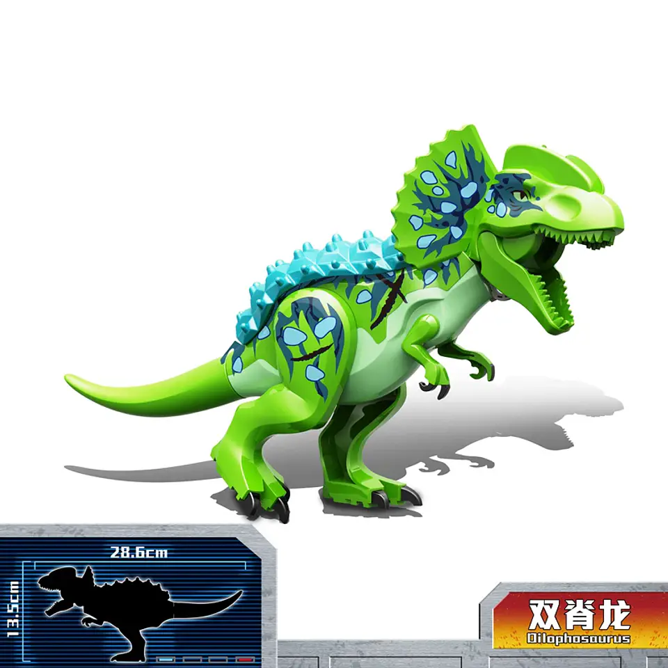 Brutal Raptor Mini Building Blocks Jurassic Dinosaur Construction Toy for Kids 30