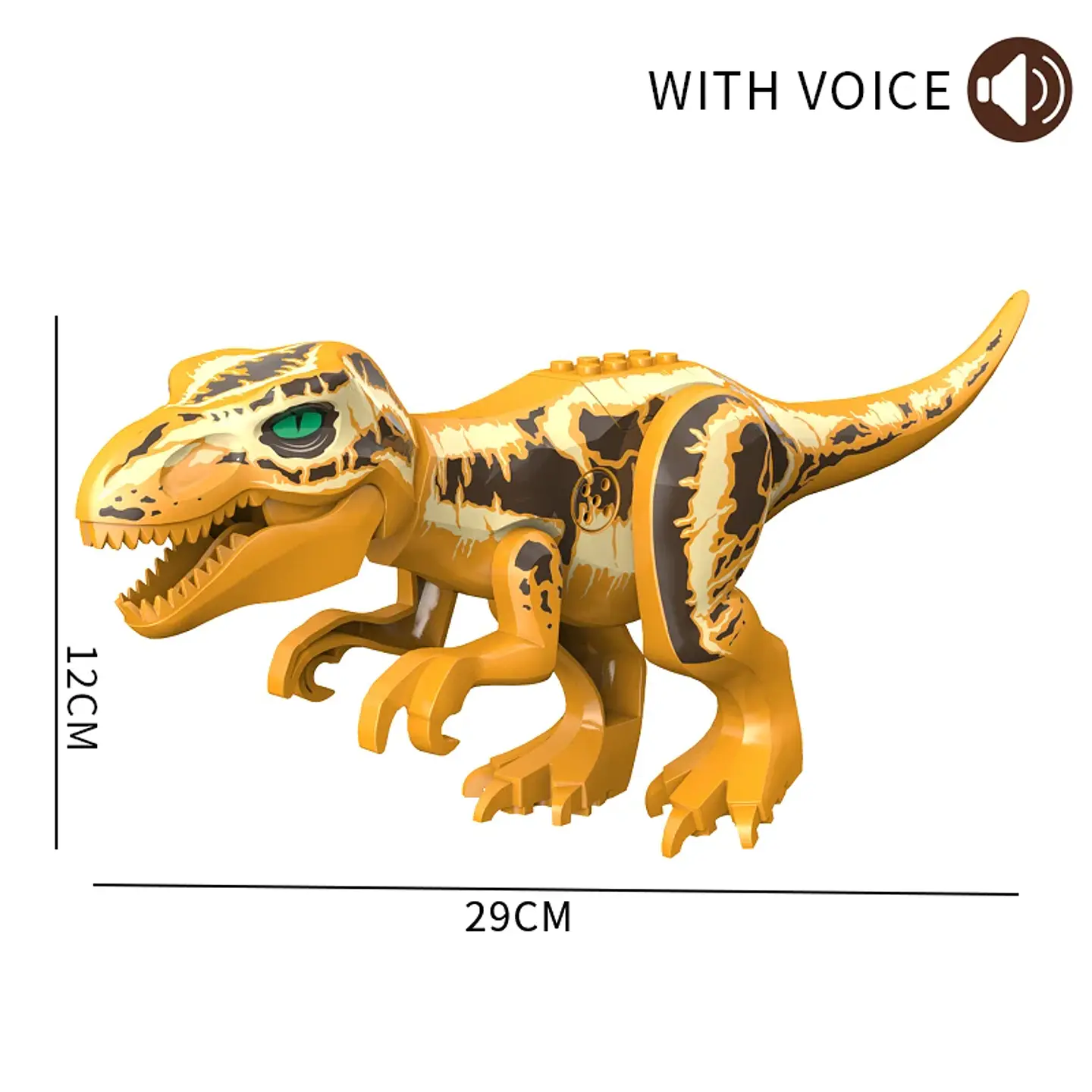 Brutal Raptor Mini Building Blocks Jurassic Dinosaur Construction Toy for Kids 32