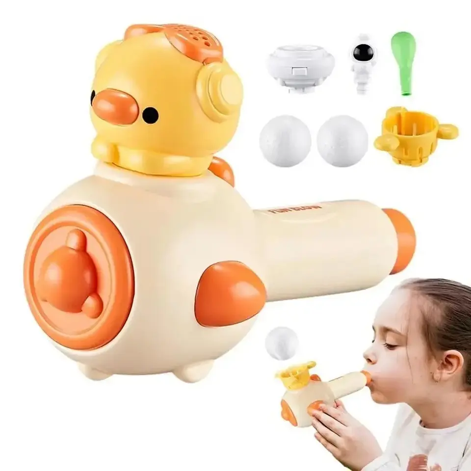 Breathing Exercise Toy Montessori 3-in-1 Blowing Ball & Whistle Sensory Toy 26