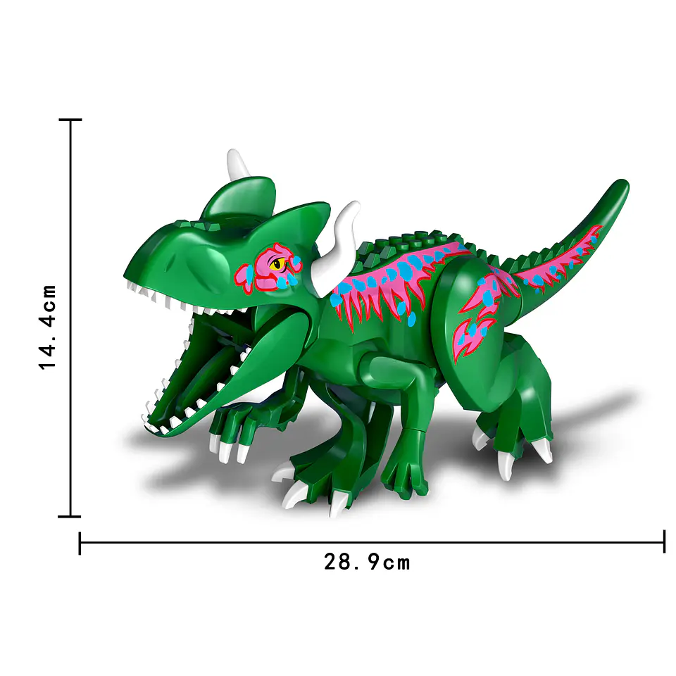 Brutal Raptor Mini Building Blocks Jurassic Dinosaur Construction Toy for Kids 35