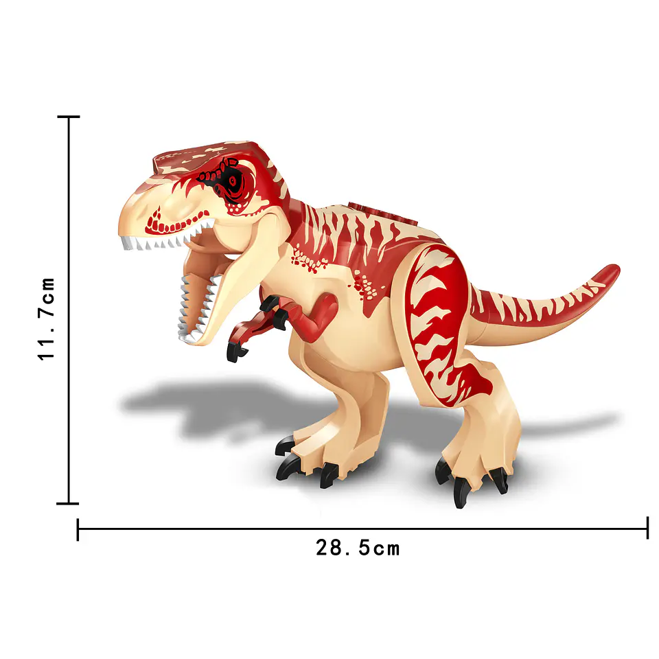 Brutal Raptor Mini Building Blocks Jurassic Dinosaur Construction Toy for Kids 36