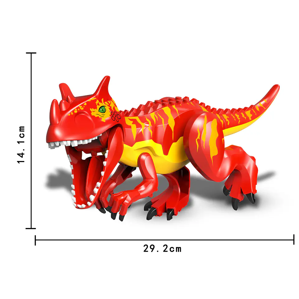 Brutal Raptor Mini Building Blocks Jurassic Dinosaur Construction Toy for Kids 40