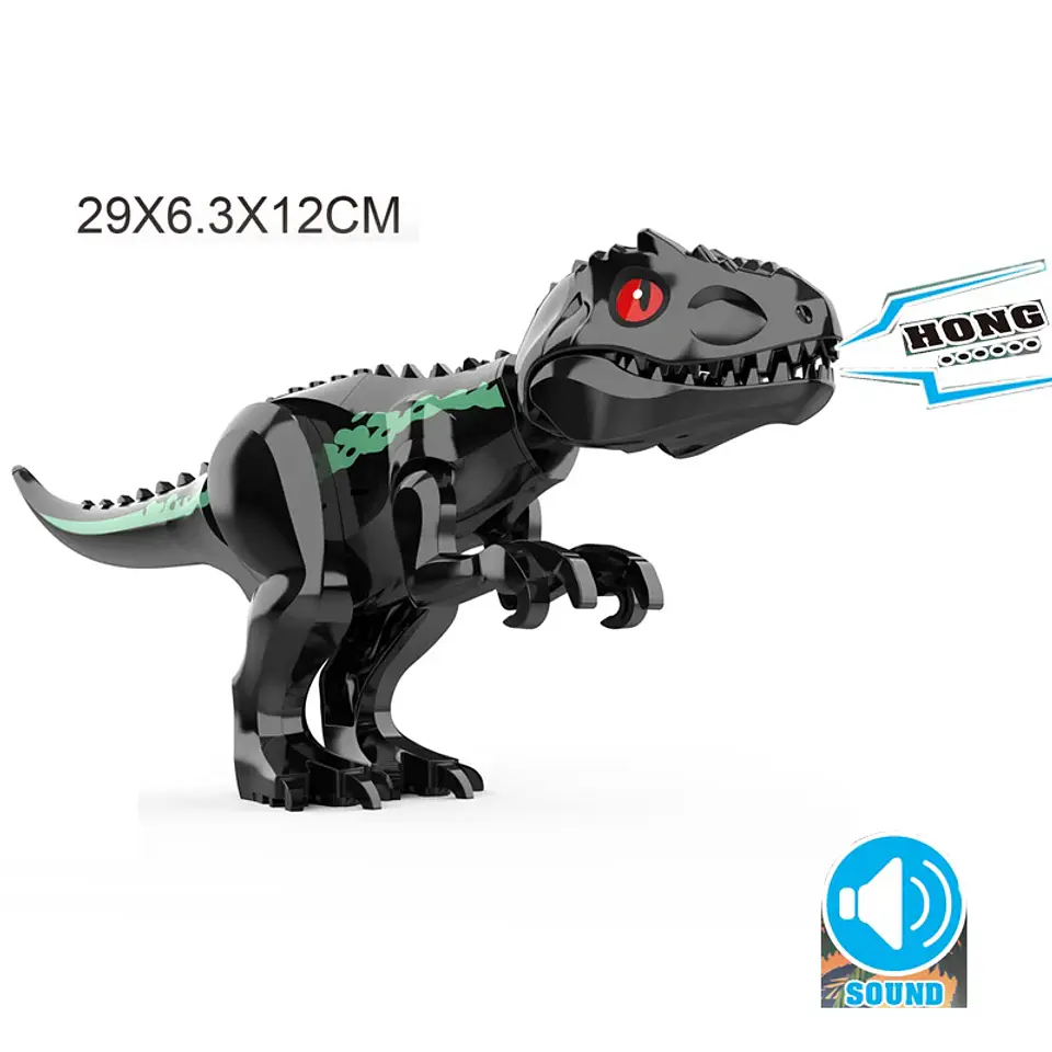 Brutal Raptor Mini Building Blocks Jurassic Dinosaur Construction Toy for Kids 46