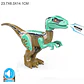 Brutal Raptor Mini Building Blocks Jurassic Dinosaur Construction Toy for Kids - Thumbnail 55