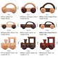Wooden Beech Car Toy Montessori Wooden Vehicle for Fine Motor Skills & Imaginative Play - thumbnail 2
