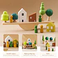 Montessori Wooden Forest Stacking Blocks Balancing & Threading Toy for Kids - thumbnail 1