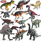 Oenux Jurassic Dinosaur Figures Realistic PVC Dinosaur Models for Kids - thumbnail 1