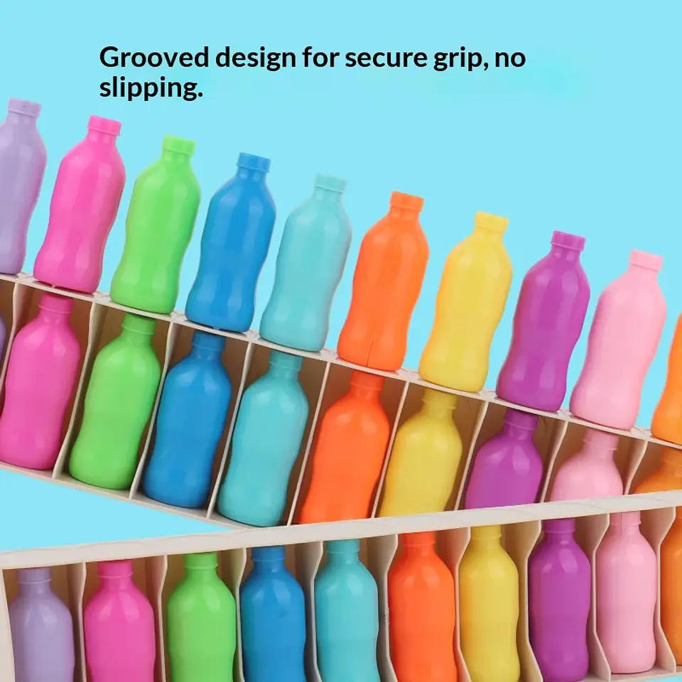Color Memory Bottle Matching Game Educational Brain Training Toy for Kids 2