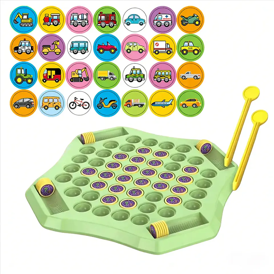 Kids Memory Board Game  Animal & Fruit Matching Card Game for 2–4 Players 8