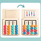 Montessori Wooden Color Matching Game Logic & Memory Board for Kids - thumbnail 6