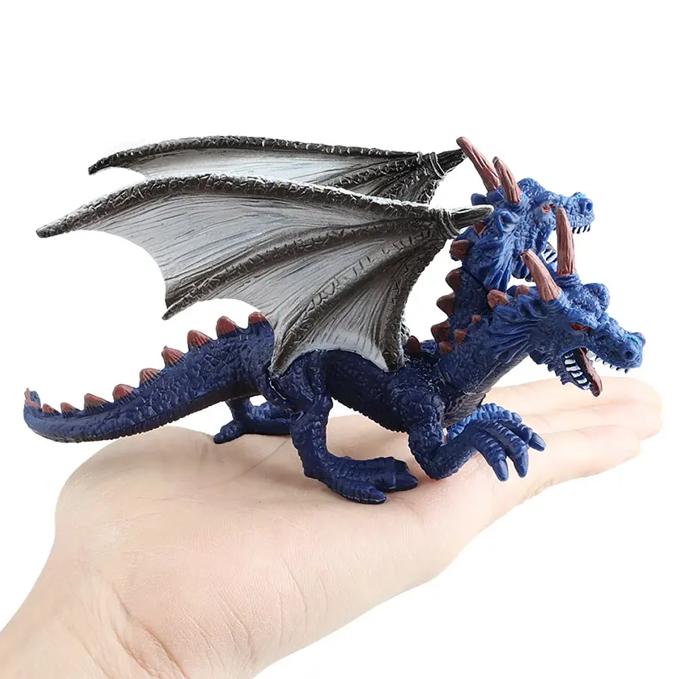 Oenux – Figurines de dragon et de phénix mythiques : modèles de créatures fantastiques en PVC pour enfants 6