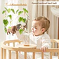 Wooden Baby Crib Mobile Felt Forest Animal Hanging Mobile for Newborns - thumbnail 6