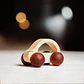 Wooden Beech Car Toy Montessori Wooden Vehicle for Fine Motor Skills & Imaginative Play - thumbnail 5
