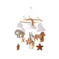 Wooden Baby Crib Mobile Felt Forest Animal Hanging Mobile for Newborns - thumbnail 7
