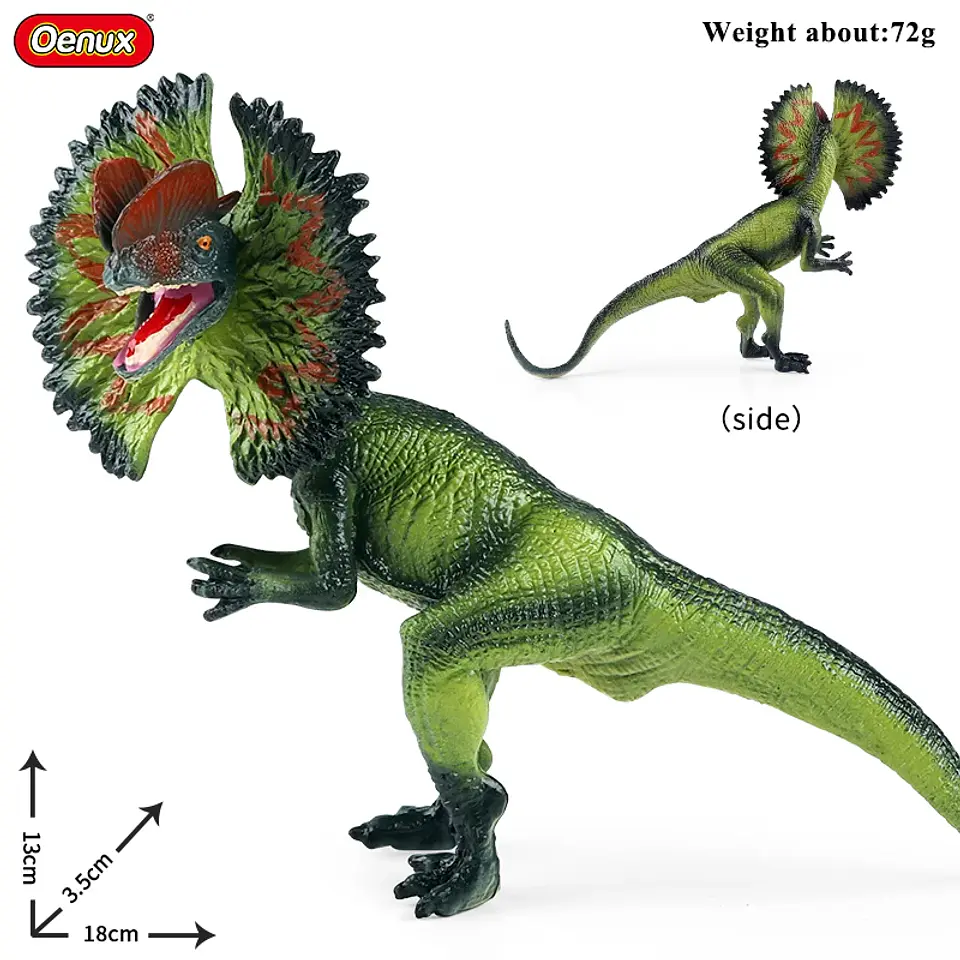 Oenux Jurassic Dinosaur Figures Realistic PVC Dinosaur Models for Kids 7