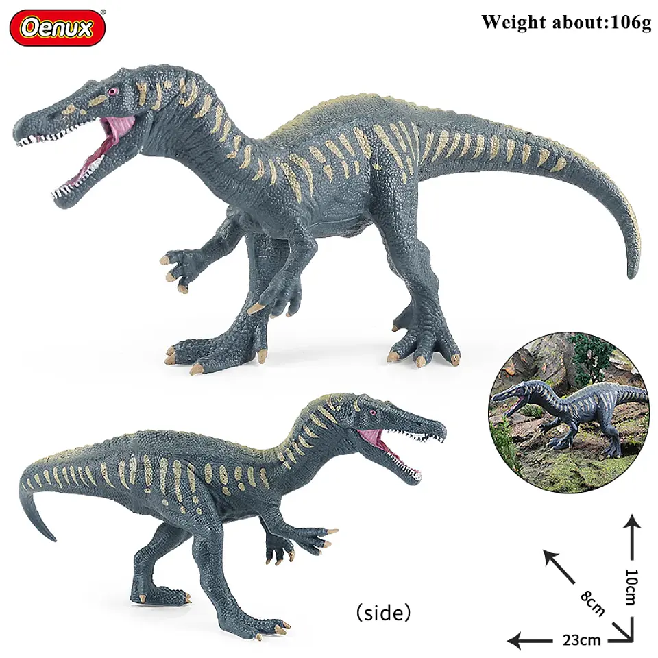 Oenux Jurassic Dinosaur Figures Realistic PVC Dinosaur Models for Kids 9