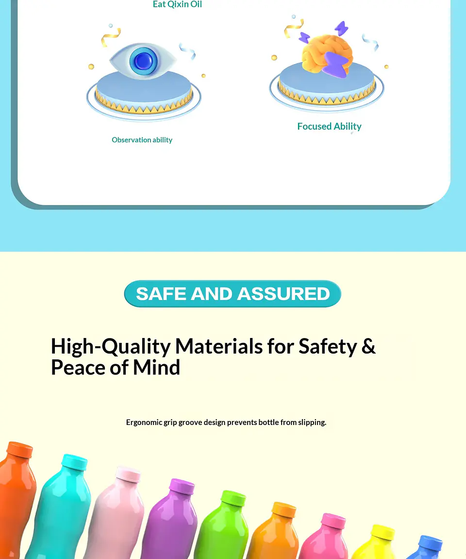 Color Memory Bottle Matching Game Educational Brain Training Toy for Kids 8