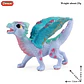 Oenux – Collection de figurines d'animaux en PVC pour enfants : créatures mythiques et dinosaures - vignette 9