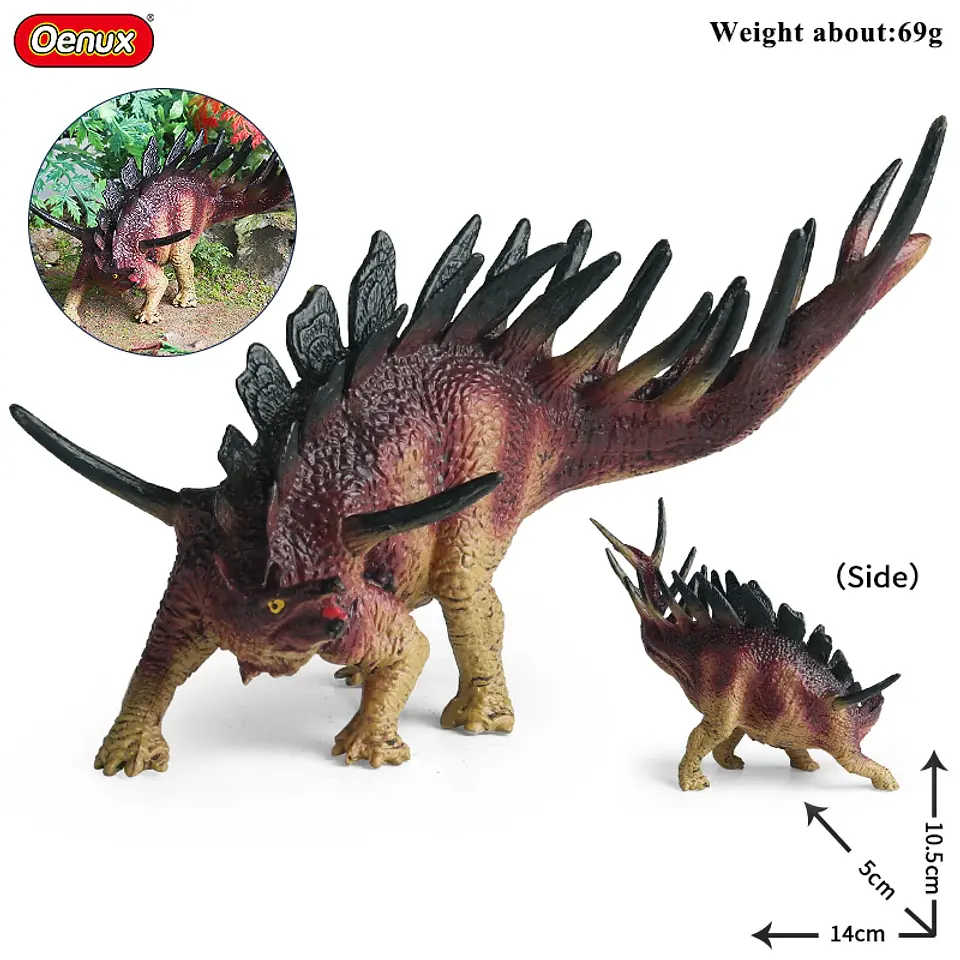 Oenux Jurassic Dinosaur Figures Realistic PVC Dinosaur Models for Kids 11