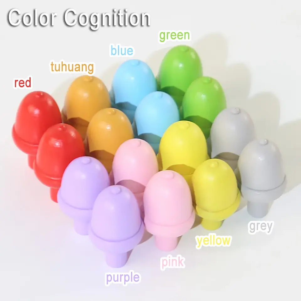 Montessori Magnetic Caterpillar Puzzle  Wooden Color & Shape Matching Board for Kids 13