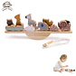 Montessori Wooden Forest Stacking Blocks Balancing & Threading Toy for Kids - thumbnail 9