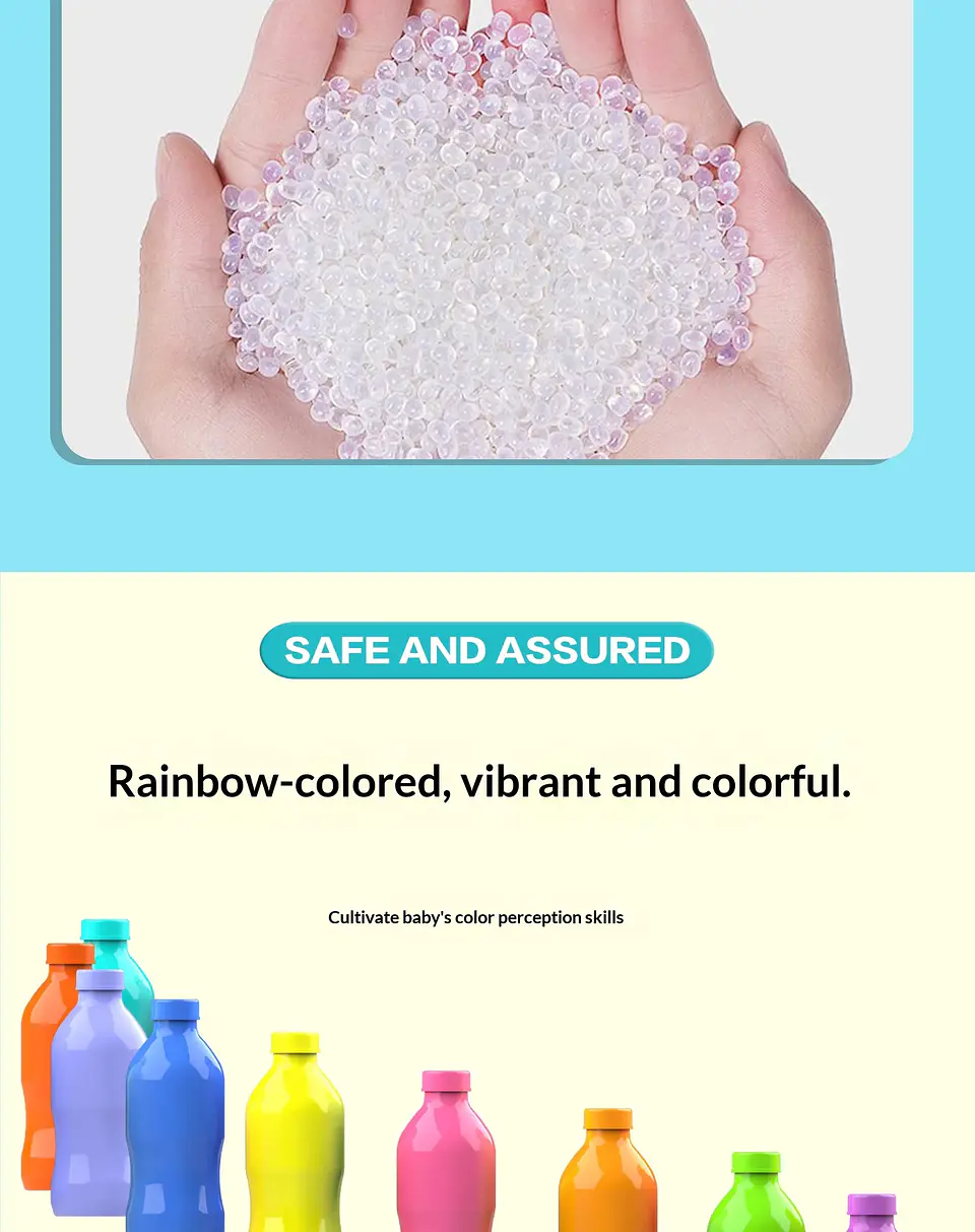 Color Memory Bottle Matching Game Educational Brain Training Toy for Kids 10