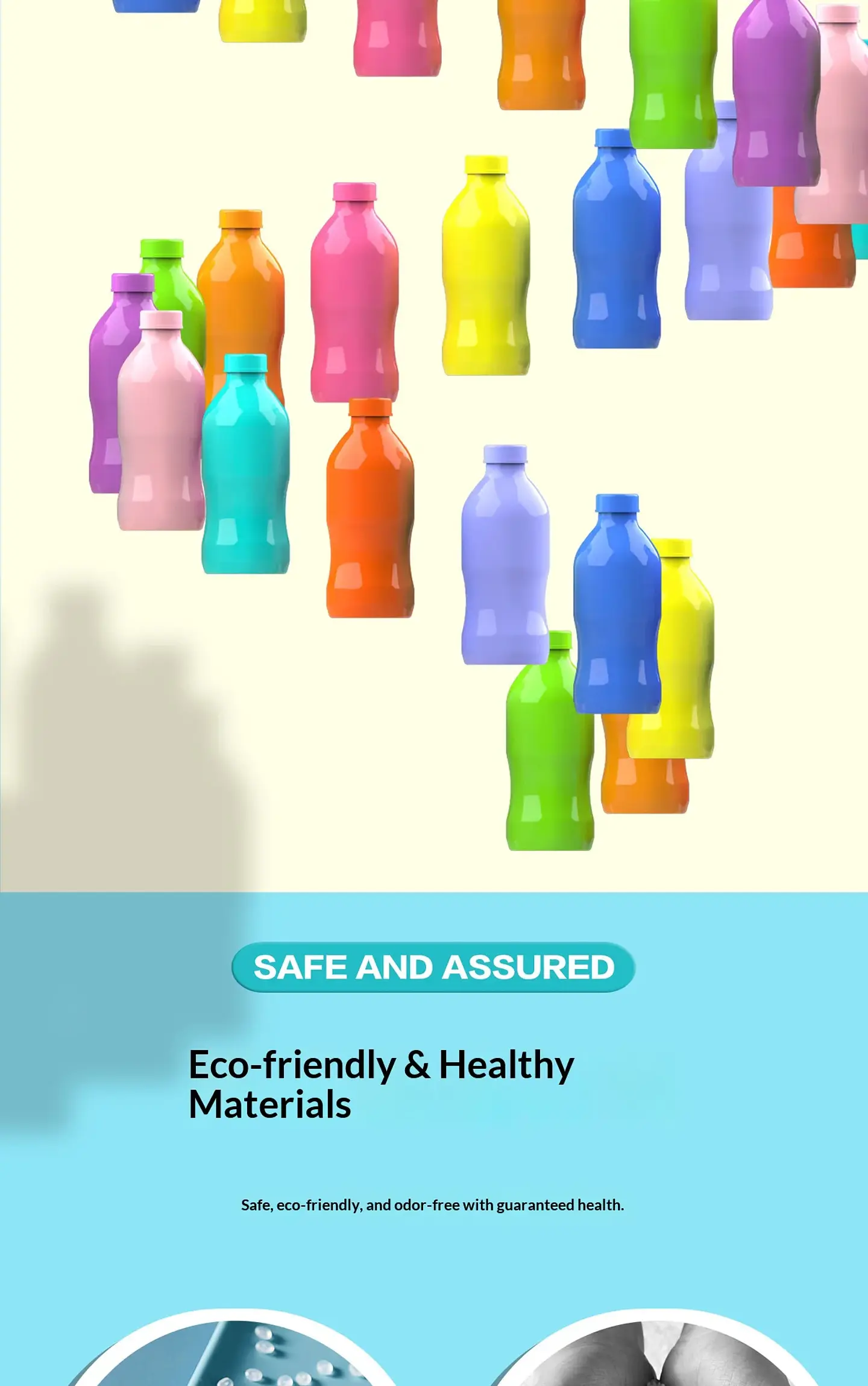 Color Memory Bottle Matching Game Educational Brain Training Toy for Kids 11