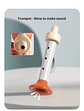 Ensemble d'instruments de musique en bois pour bébés – Lot de 5 jouets musicaux sensoriels Montessori pour enfants - vignette 12