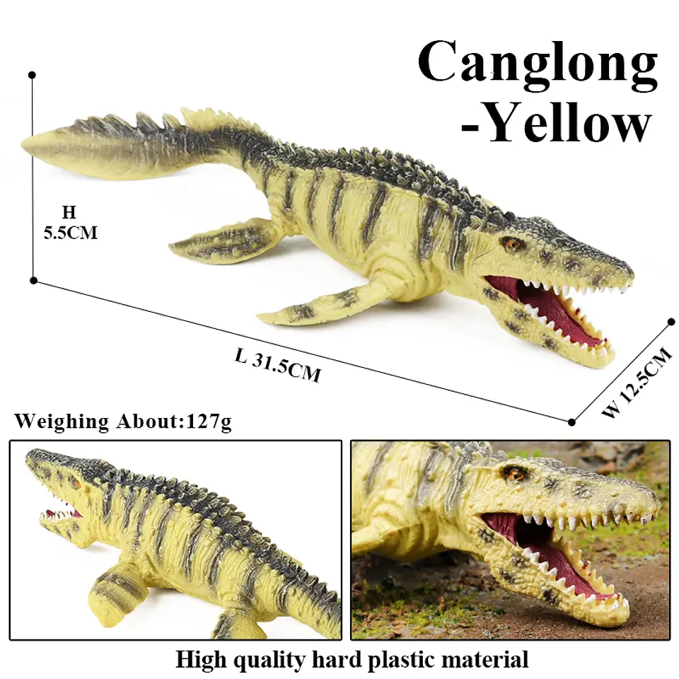 Oenux Jurassic Dinosaur Figures Realistic PVC Dinosaur Models for Kids 16