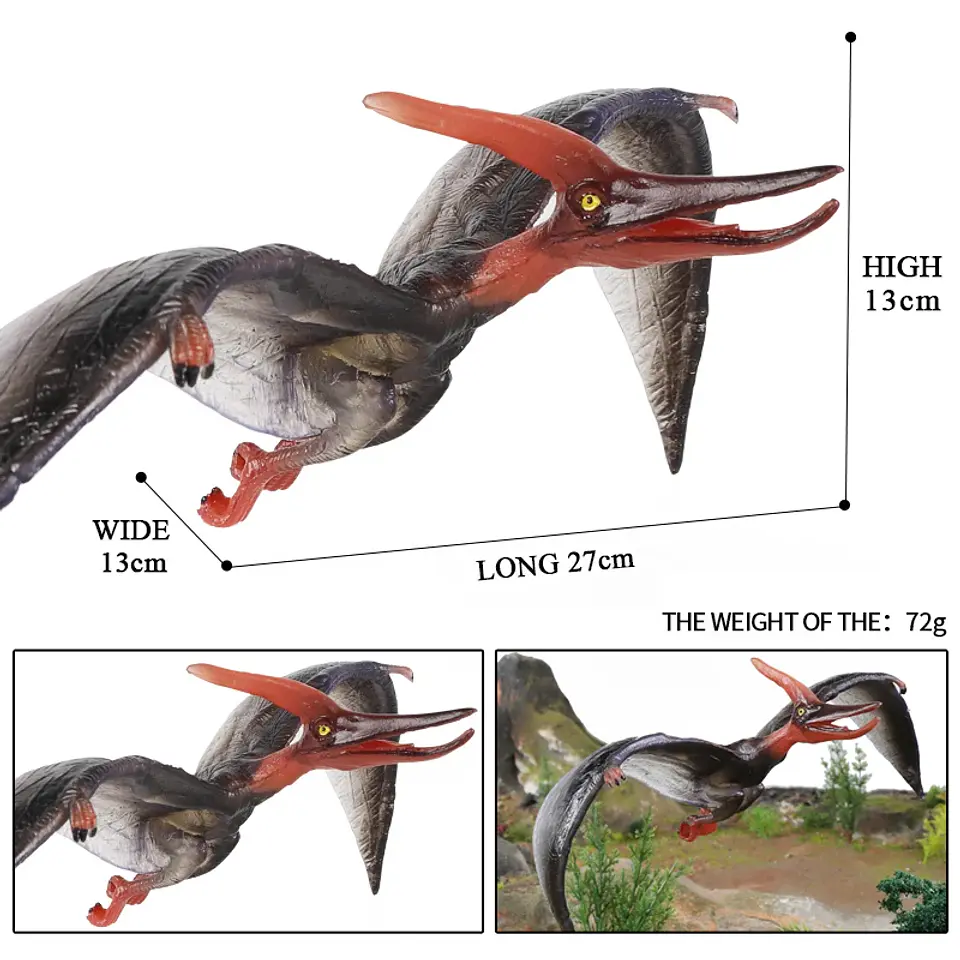 Oenux Jurassic Dinosaur Figures Realistic PVC Dinosaur Models for Kids 17
