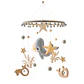 Wooden Baby Crib Mobile Felt Forest Animal Hanging Mobile for Newborns - thumbnail 18