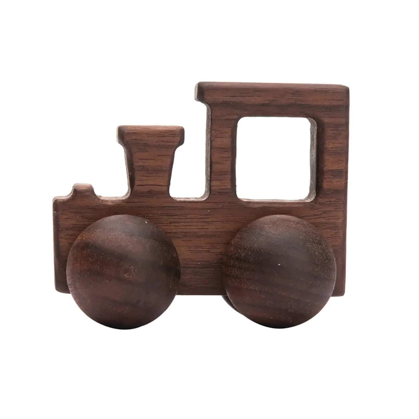 Wooden Beech Car Toy Montessori Wooden Vehicle for Fine Motor Skills & Imaginative Play 15