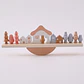 Montessori Wooden Forest Stacking Blocks Balancing & Threading Toy for Kids - thumbnail 18
