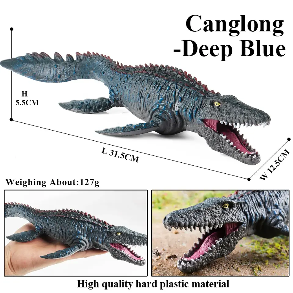 Oenux Jurassic Dinosaur Figures Realistic PVC Dinosaur Models for Kids 24