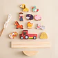 Montessori Wooden Forest Stacking Blocks Balancing & Threading Toy for Kids - thumbnail 22
