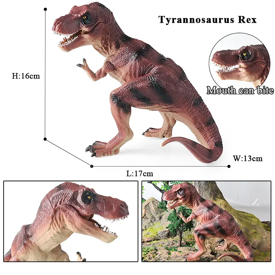 Oenux Jurassic Dinosaur Figures Realistic PVC Dinosaur Models for Kids 25
