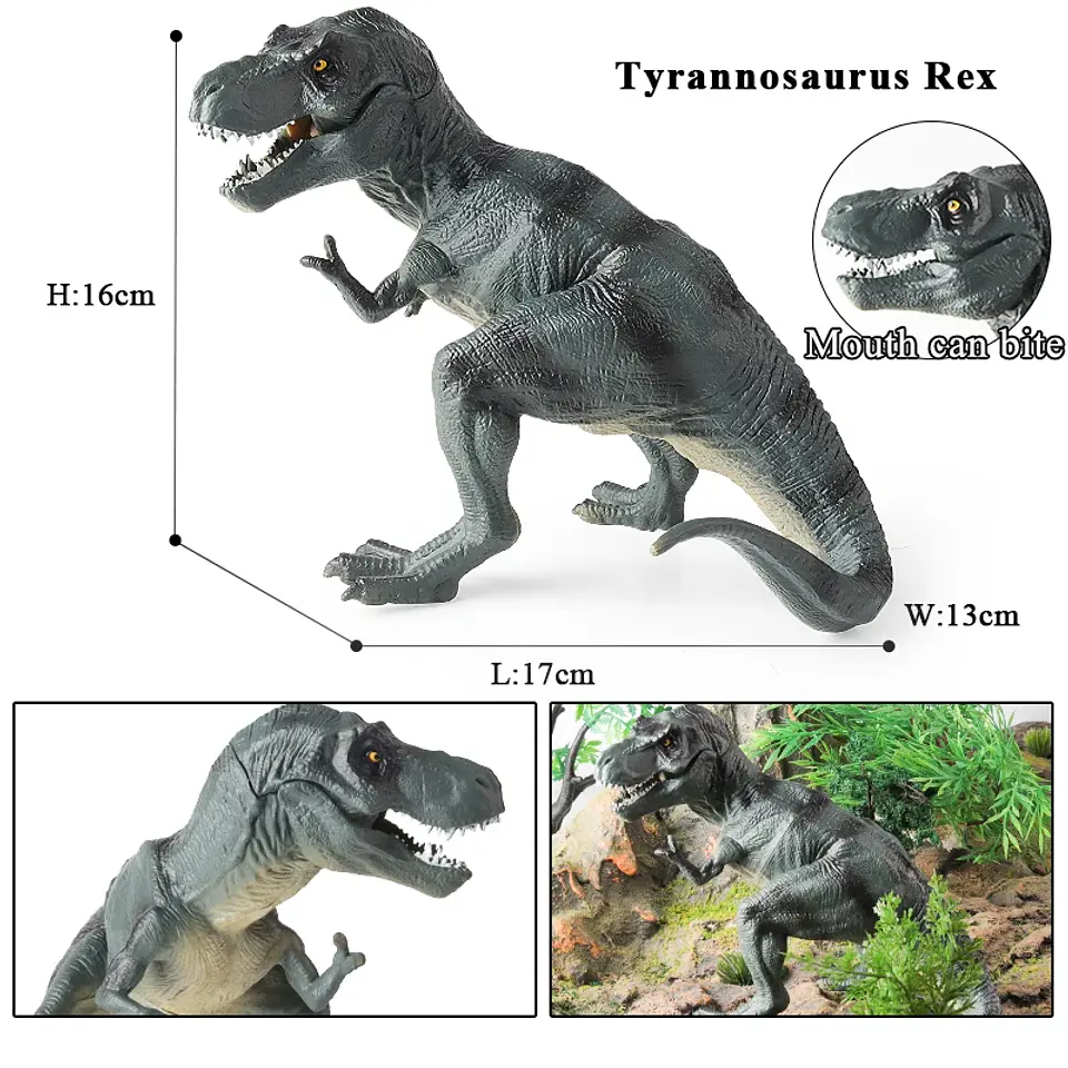 Oenux Jurassic Dinosaur Figures Realistic PVC Dinosaur Models for Kids 26