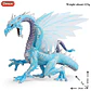 Oenux – Collection de figurines d'animaux en PVC pour enfants : créatures mythiques et dinosaures - vignette 23