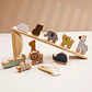 Montessori Wooden Forest Stacking Blocks Balancing & Threading Toy for Kids - thumbnail 27