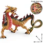 Oenux – Figurines de dragon et de phénix mythiques : modèles de créatures fantastiques en PVC pour enfants - vignette 25