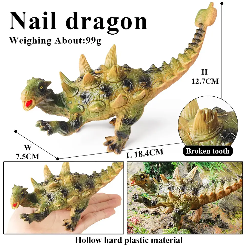 Oenux Jurassic Dinosaur Figures Realistic PVC Dinosaur Models for Kids 29