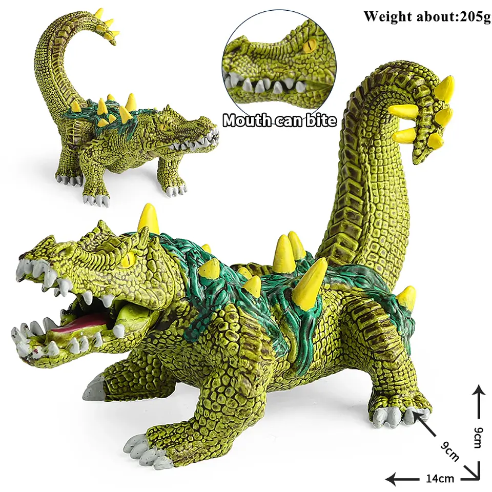 Oenux – Figurines de dragon et de phénix mythiques : modèles de créatures fantastiques en PVC pour enfants 26
