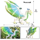 Oenux – Collection de figurines d'animaux en PVC pour enfants : créatures mythiques et dinosaures - vignette 26